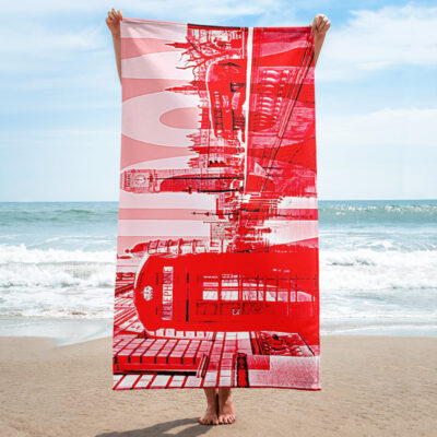 Towel world travel England London 001