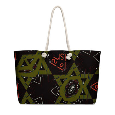 Oversized weekender bag star of David Israel 002