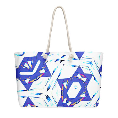 Oversized weekender bag star of David Israel 006
