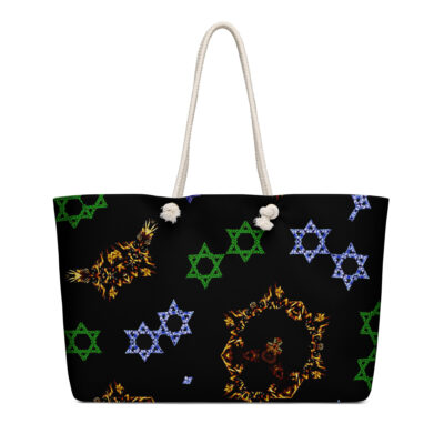 Oversized weekender bag star of David Israel 009
