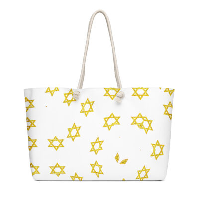 Oversized weekender bag star of David Israel 012