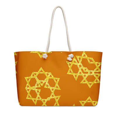 Oversized weekender bag star of David Israel 013