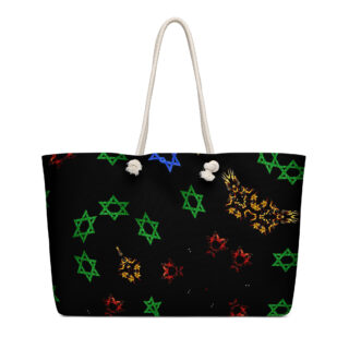 Oversized weekender bag star of David Israel 005