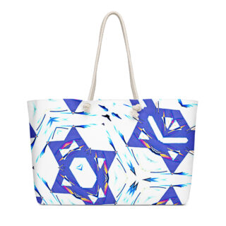 Oversized weekender bag star of David Israel 006