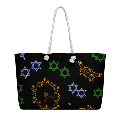 Oversized weekender bag star of David Israel 009