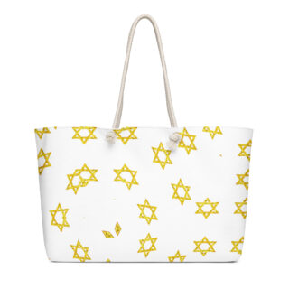 Oversized weekender bag star of David Israel 012