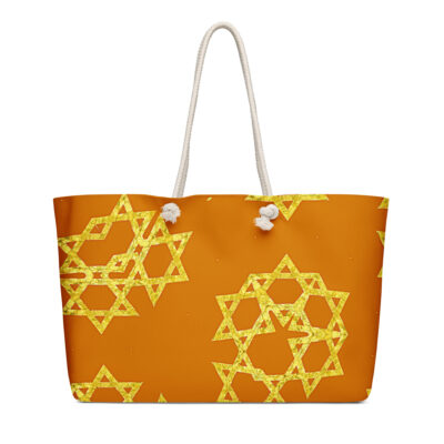 Oversized weekender bag star of David Israel 013