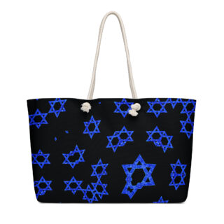 Oversized weekender bag star of David Israel 014