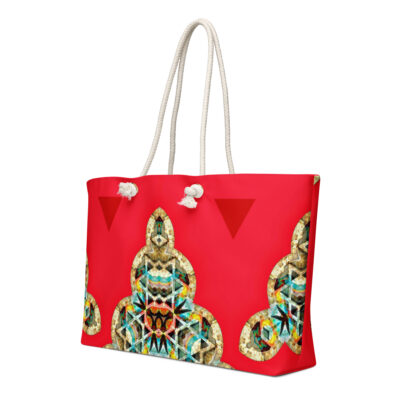 Oversized weekender bag star of David Israel 015