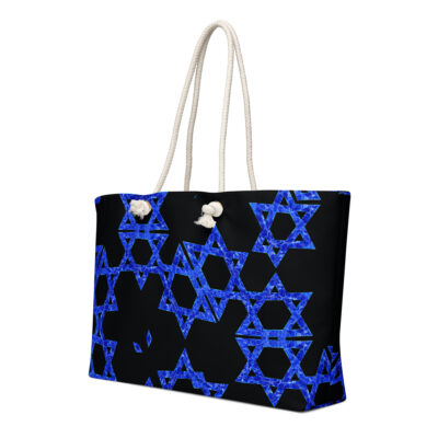 Oversized weekender bag star of David Israel 011