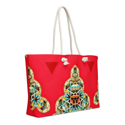 Oversized weekender bag star of David Israel 015