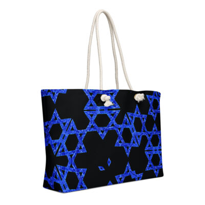 Oversized weekender bag star of David Israel 011