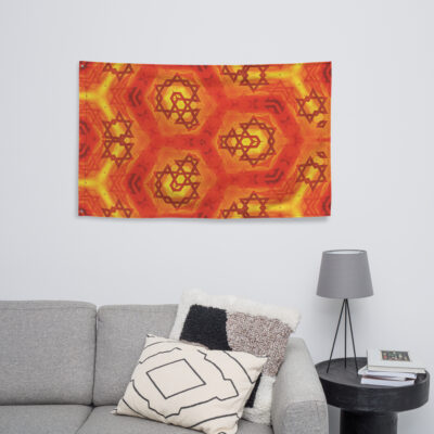 Flag star of David 002