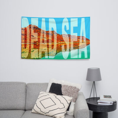 Flag dead sea israel 002