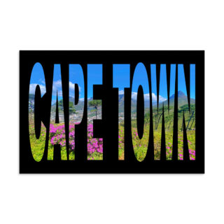Poster South Africa cape town 16″×24″ 001