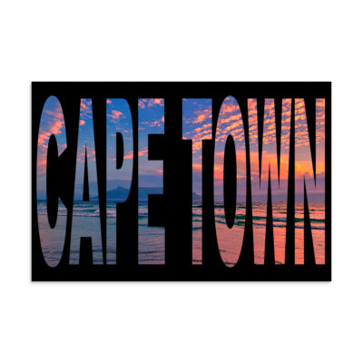 Poster South Africa cape town 16″×24″ 003