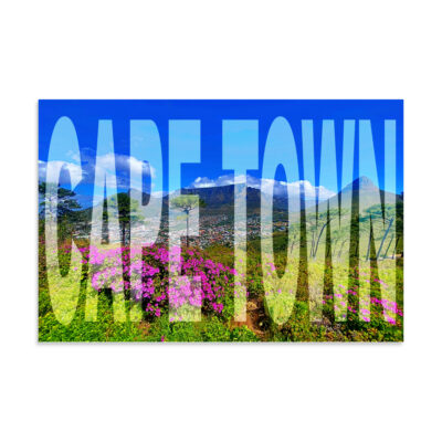Poster South Africa cape town 16″×24″ 004
