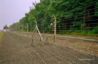 Buchenwald Barbed Wire Fence And Watch Tower 0005