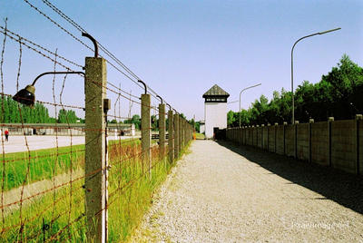 Dachau Fence And Watchtower 0005