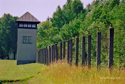 Dachau Fence And Watchtower 0008