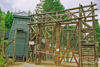 Natzweiler-Struthof Entrance Gate 0004