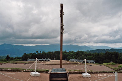 Natzweiler-Struthof Roll Call Area Gallows 0003