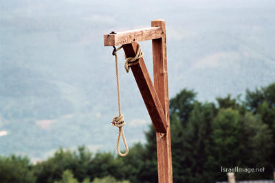 Natzweiler-Struthof Roll Call Area Gallows 0007