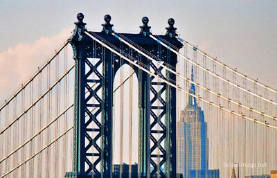 New York City Manhattan Bridge 0002