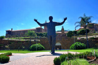 South Africa Pretoria Mandela Statue Union Buildings 0001