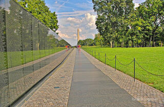 USA Washington DC Vietnam Veterans Memorial Wall 0002