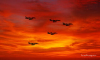 Israeli Air Force Sunset 0001