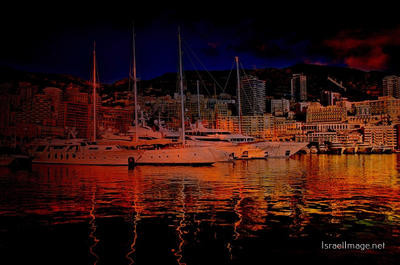 Monaco Monte Carlo Sunset 0001