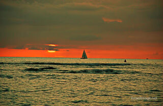 Usa Oahu Hawaii Sunset 0015