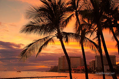 usa O‘ahu hawaii sunset 0001 Usa Oahu Hawaii Sunset 0017