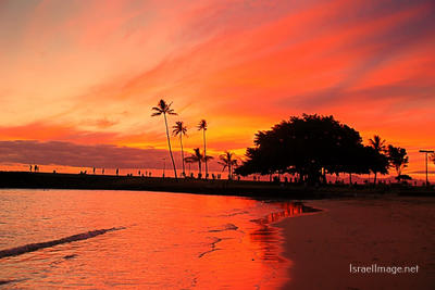 usa O‘ahu hawaii sunset 0001 Usa Oahu Hawaii Sunset 0021