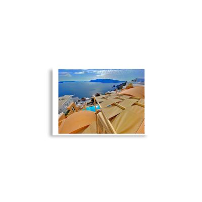 Poster print Greece santorini oia 016x A2 (42×59.4 cm)