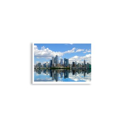 Poster print us new york city Manhattan Skyline 0002x A2 (42×59.4 cm)