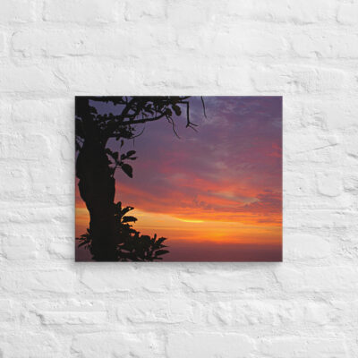 Canvas Peru Lima Sunset 0001 16″×20″