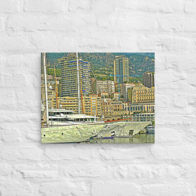 Canvas Monaco Monte Carlo 0002 16″×20″