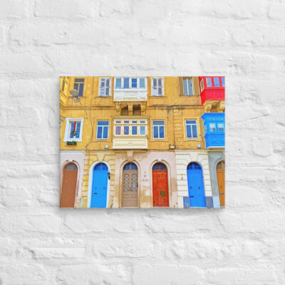 Canvas Malta Valletta 0002 16″×20″