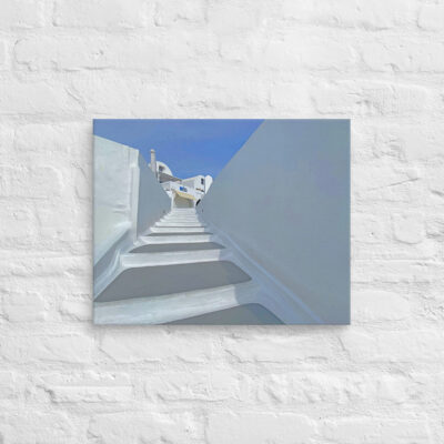 Canvas Greece santorini oia 0013 16″×20″