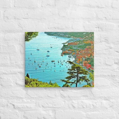 Canvas France Villefranche 0001 16″×20″