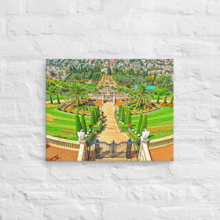 Canvas israel haifa 0001 16″×20″
