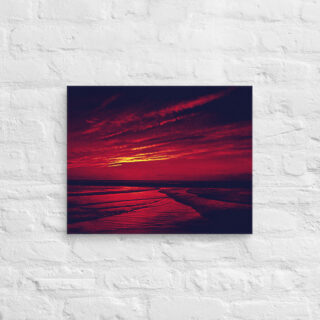 Canvas israel mediterranean sea 0002 16″×20″