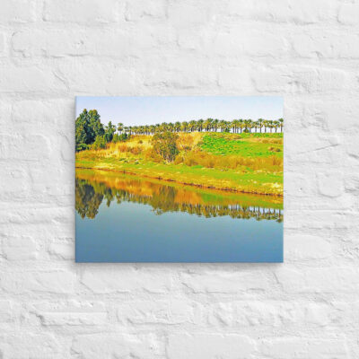 Canvas israel jordan river 0005 16″×20″