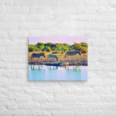 Canvas zebra 0005 18″×24″