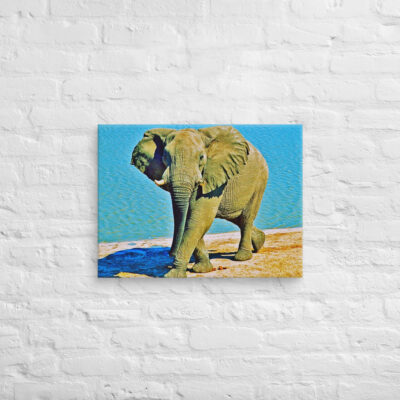 Canvas elephant 0004 18″×24″