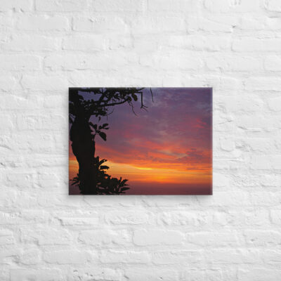 Canvas Peru Lima Sunset 0001 18″×24″