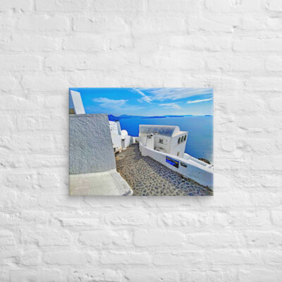 Canvas Greece santorini oia 0011 18″×24″