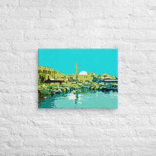 Canvas israel akko 0002 18″×24″
